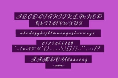 Purple Pen Font by suzurantype — Script Handwritten Font — thumbnail 6