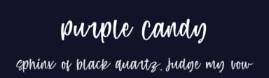 Purple Candy by Revo Farisky — Script Handwritten Font — thumbnail 2
