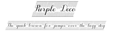 Purple Deco by JBFoundry — Script Handwritten Font — thumbnail 1