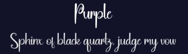 Purple by Andi Moz — Script Handwritten Font — thumbnail 2