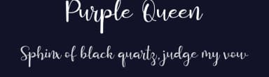 Purple Queen by Fadlilah Studio — Script Handwritten Font — thumbnail 2