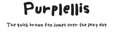 Purplellis by Lumi Toons — Script Handwritten Font — thumbnail 1