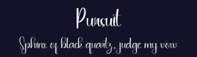 Pursuit by PiPi Creative STUDIO — Script Handwritten Font — thumbnail 2