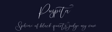 Puspita by Perspectype Studio - Letterena.com — Script Handwritten Font — thumbnail 2