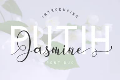 Putih Jasmine Duo Font by kammaqsum — Script Handwritten Font — thumbnail 1