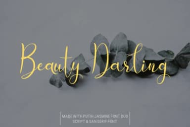 Putih Jasmine Duo Font by kammaqsum — Script Handwritten Font — thumbnail 2