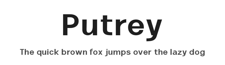 Putrey by Alit Design — Sans Serif Font