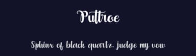 Puttroe by Cut Story — Script Handwritten Font — thumbnail 2