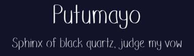 Putumayo by UpandIt — Script Handwritten Font — thumbnail 2