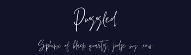 Puzzled by Dmitriy Evans — Script Handwritten Font — thumbnail 2