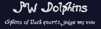 PW Dolphins by Peax Webdesign — Script Handwritten Font — thumbnail 2