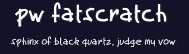 PW Fatscratch by Peax Webdesign — Script Handwritten Font — thumbnail 2