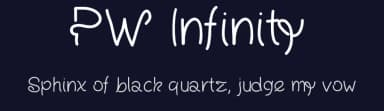 PW Infinity by Peax Webdesign — Script Handwritten Font — thumbnail 2