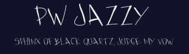 PW Jazzy by Peax Webdesign — Script Handwritten Font — thumbnail 2