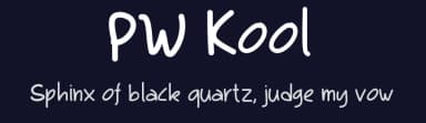PW Kool by Peax Webdesign — Script Handwritten Font — thumbnail 2