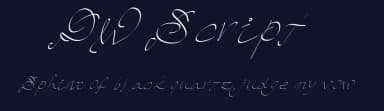 PW Script by Peax Webdesign — Script Handwritten Font — thumbnail 2