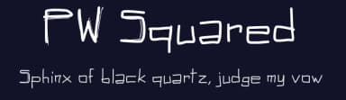 PW Squared by Peax Webdesign — Script Handwritten Font — thumbnail 2