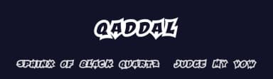 Qaddal by Vacatype Co. — Script Handwritten Font — thumbnail 2