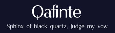 Qafinte by Storytype Studio — Sans Serif Font — thumbnail 2