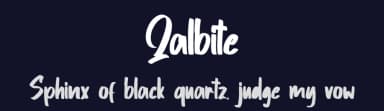 Qalbite by Skiiller Studio — Script Handwritten Font — thumbnail 2