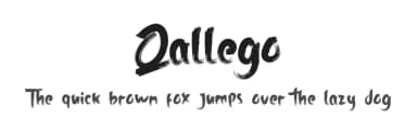 Qallego by Jadatype — Script Handwritten Font — thumbnail 1