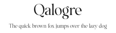 Qalogre by Storytype Studio — Serif Font — thumbnail 1