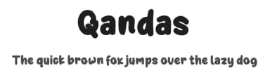 Qandas by twinletter — Script Handwritten Font — thumbnail 1