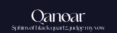 Qanoar by Hishand Studio — Sans Serif Font — thumbnail 2