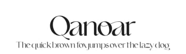 Qanoar by Hishand Studio — Sans Serif Font — thumbnail 1