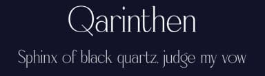 Qarinthen by Storytype Studio — Serif Font — thumbnail 2