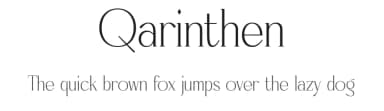 Qarinthen by Storytype Studio — Serif Font — thumbnail 1