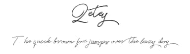 Qetey by Whole Hearted — Script Handwritten Font — thumbnail 1