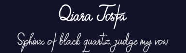 Qiara Tosfa by Arif Dwi — Script Handwritten Font — thumbnail 2