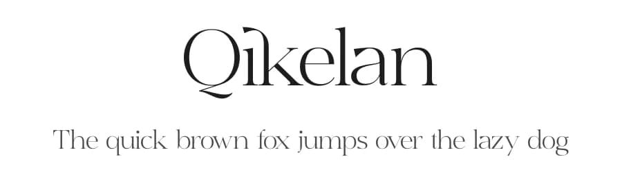 Qikelan by Letterena Studios — Serif Font