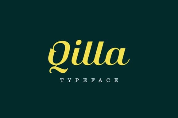 Qilla Font by Sikifonts — Script Handwritten Font