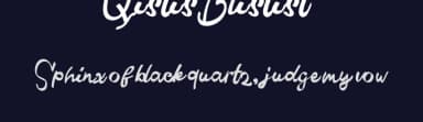 Qistis Blistist by K_IN Studio — Script Handwritten Font — thumbnail 2
