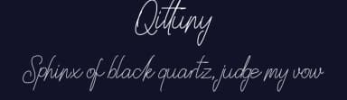 Qittuny by Mytype Studio — Script Handwritten Font — thumbnail 2