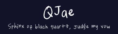 QJae by FontPanda — Script Handwritten Font — thumbnail 2