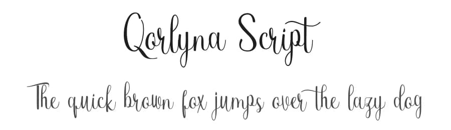 Qorlyna Script by Aqeela Studio — Script Handwritten Font
