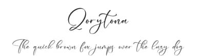 Qorytona by Letterena Studios — Script Handwritten Font — thumbnail 1