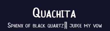 Quachita by Scratch Design — Script Handwritten Font — thumbnail 2