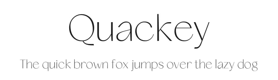 Quackey by Craft Supply Co. — Sans Serif Font