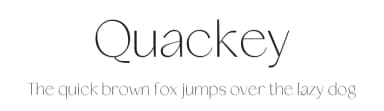 Quackey by Craft Supply Co. — Sans Serif Font — thumbnail 1