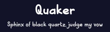 Quaker by Tokokoo Studio — Script Handwritten Font — thumbnail 2