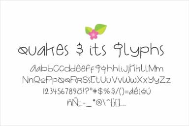 Quakes Font by Carolina Mejia — Script Handwritten Font — thumbnail 6