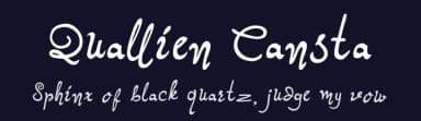 Quallien Cansta by Gie Studio — Script Handwritten Font — thumbnail 2