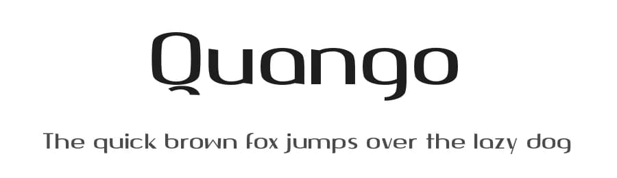 Quango by NimaType — Sans Serif Font