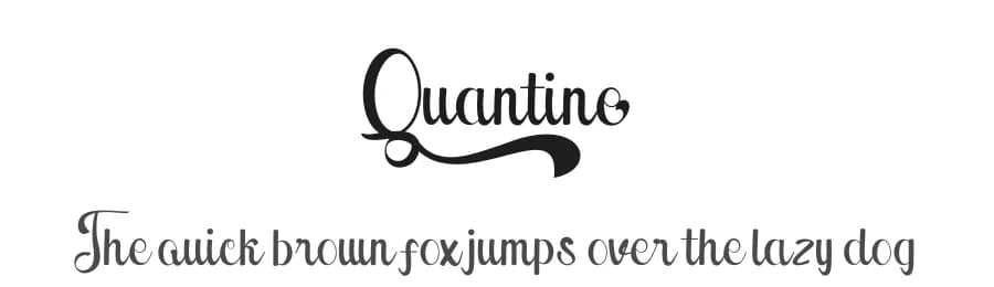 Quantine by Din Studio — Script Handwritten Font