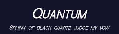 Quantum by Pixel Sagas — Sans Serif Font — thumbnail 2