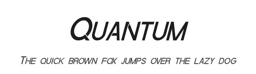 Quantum by Pixel Sagas — Sans Serif Font